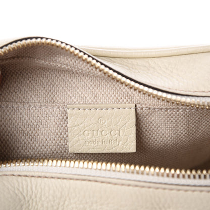 Gucci Pebbled Calfskin Small Soho Disco Bag Off White 6 of 9