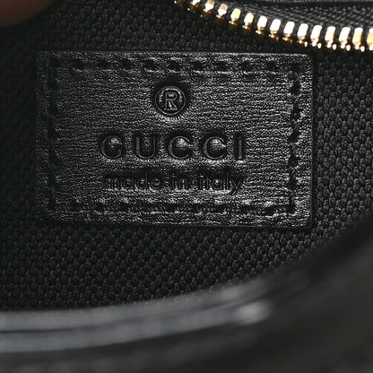 Gucci Calfskin Mini Moon Side Shoulder Bag Black 6 of 10