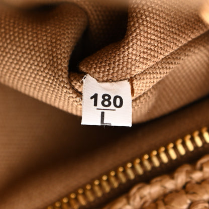 Prada Raffia Woven Tote Naturale Caramel 7 of 12