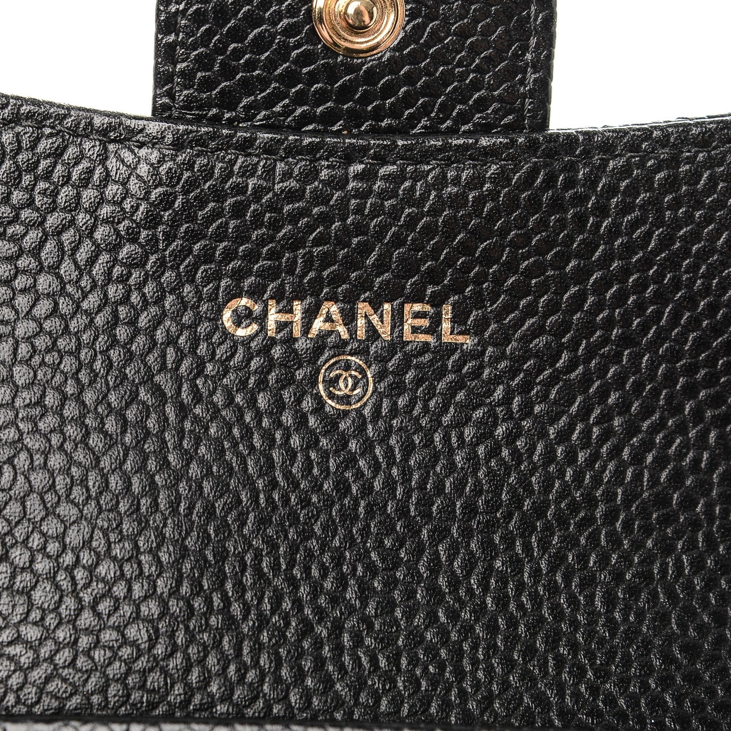 Chanel Caviar Quilted Flap Card Holder Black 6 of 8