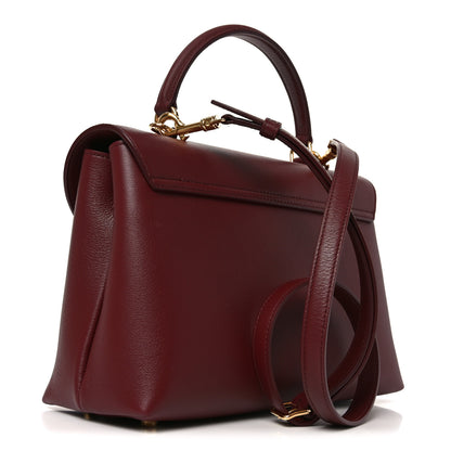 Celine Supple Grained Calfskin Medium Nino Light Burgundy 2 of 8