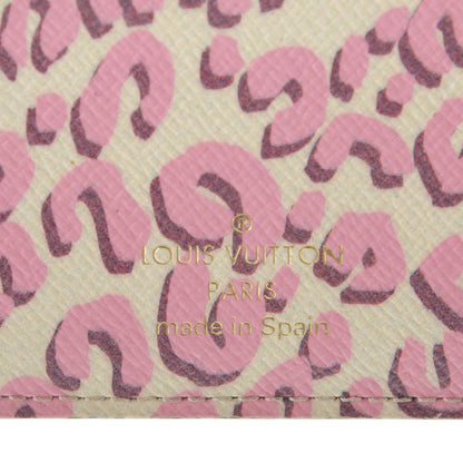 Louis Vuitton Monogram Leopard Insolite Wallet Blanc Corail 6 of 8