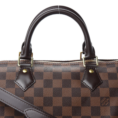 Louis Vuitton Damier Ebene Speedy Bandouliere 30 12 of 13