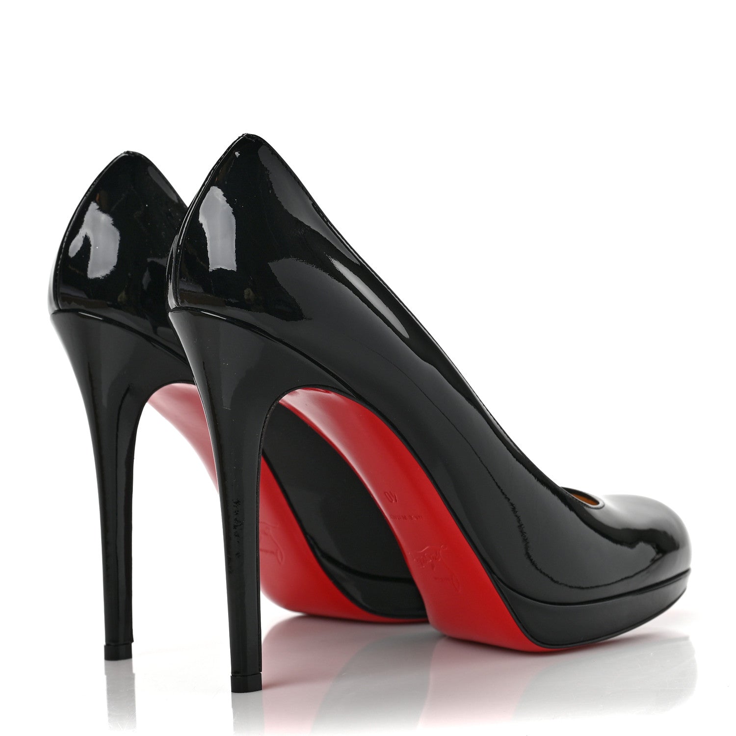 Christian Louboutin Patent New Simple 120 Pumps 40 Black 4 of 7