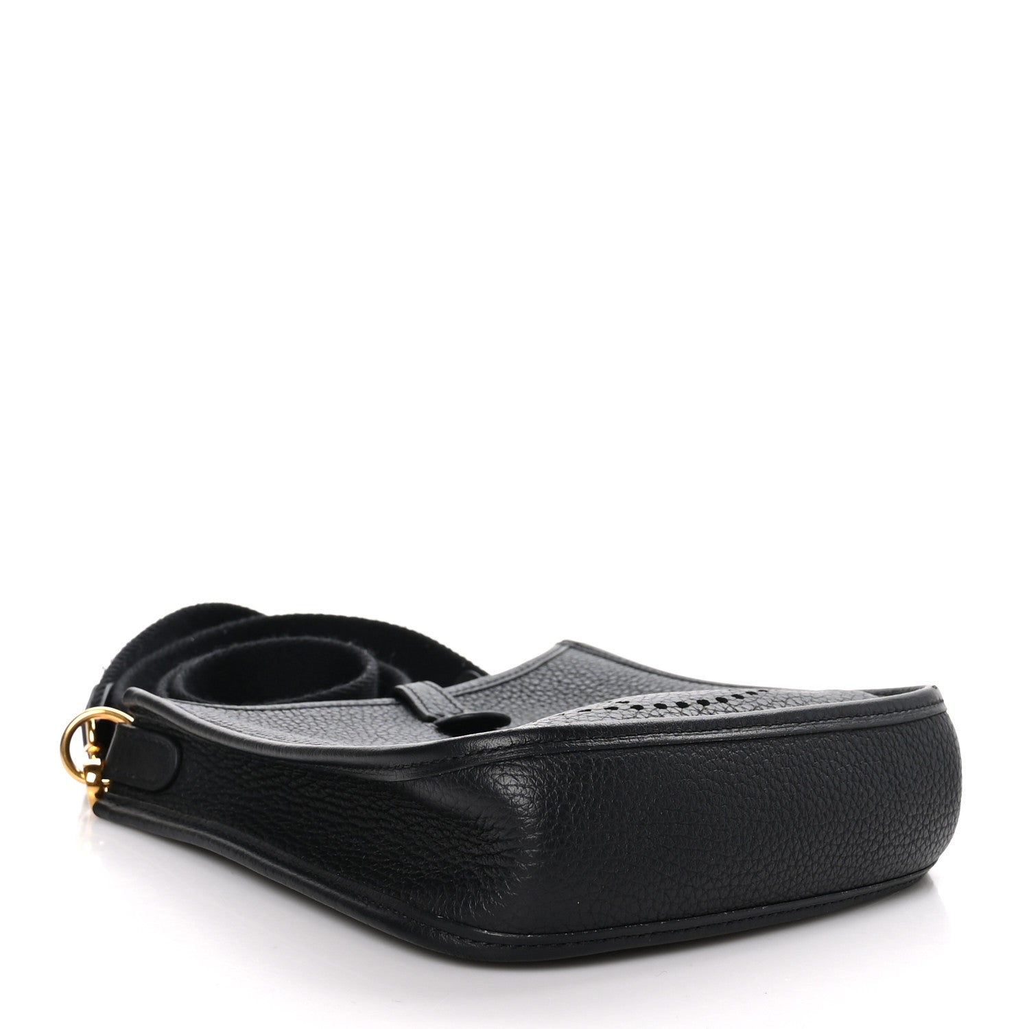 Hermes Taurillon Clemence Evelyne TPM Black 4 of 9