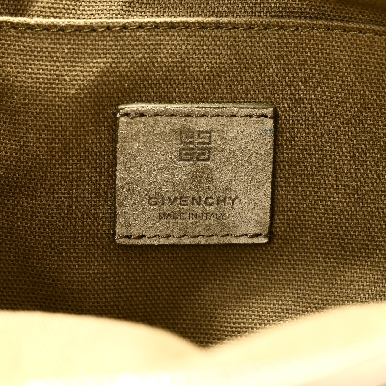 Givenchy Canvas Voyou Khaki 6 of 9