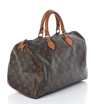 Louis Vuitton Monogram Speedy 35 2 of 14