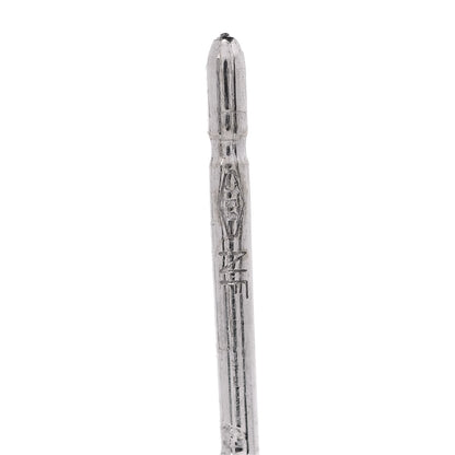 Roberto Coin 18K White Gold Diamond Tiny Treasures Heart Stud Earrings 6 of 7