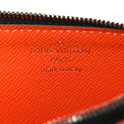 Louis Vuitton Taigarama Coin Card Holder Orange 6 of 7