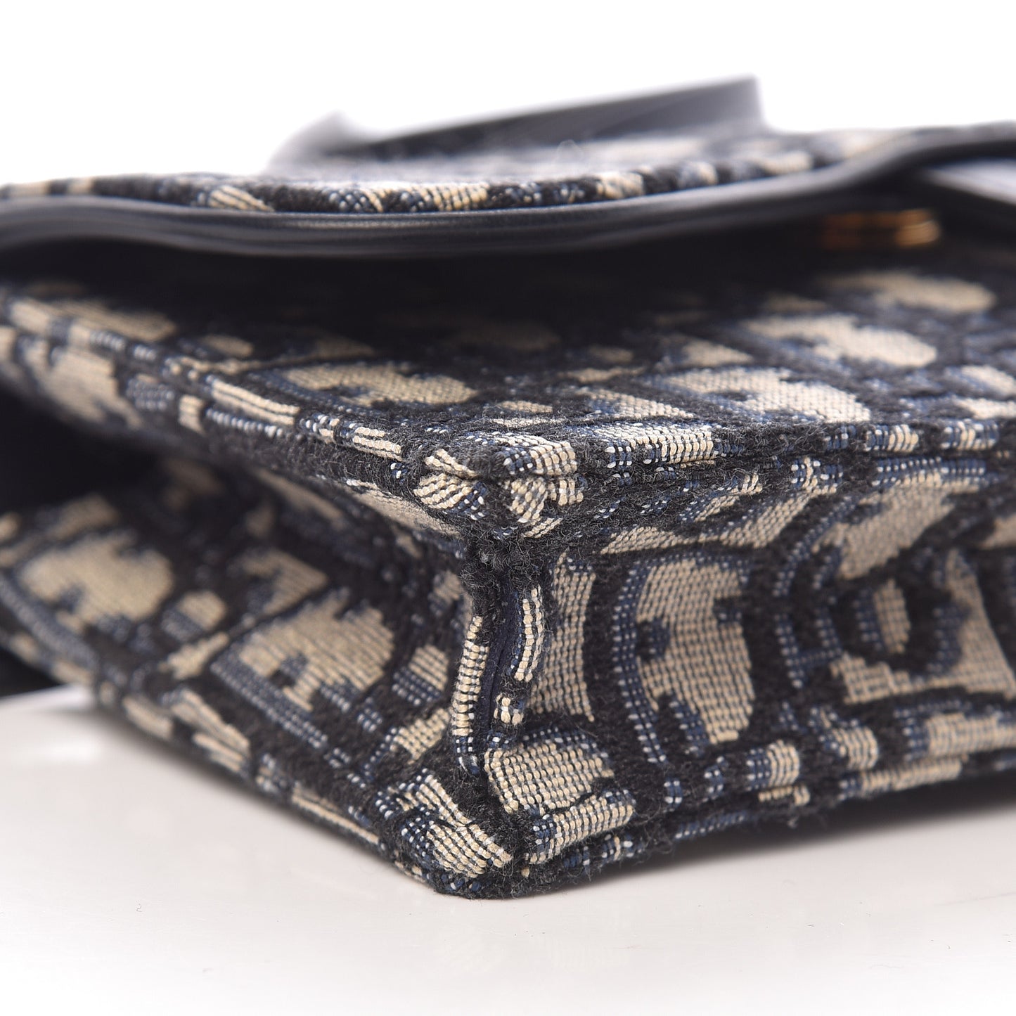 Oblique Saddle Belt Bag Blue