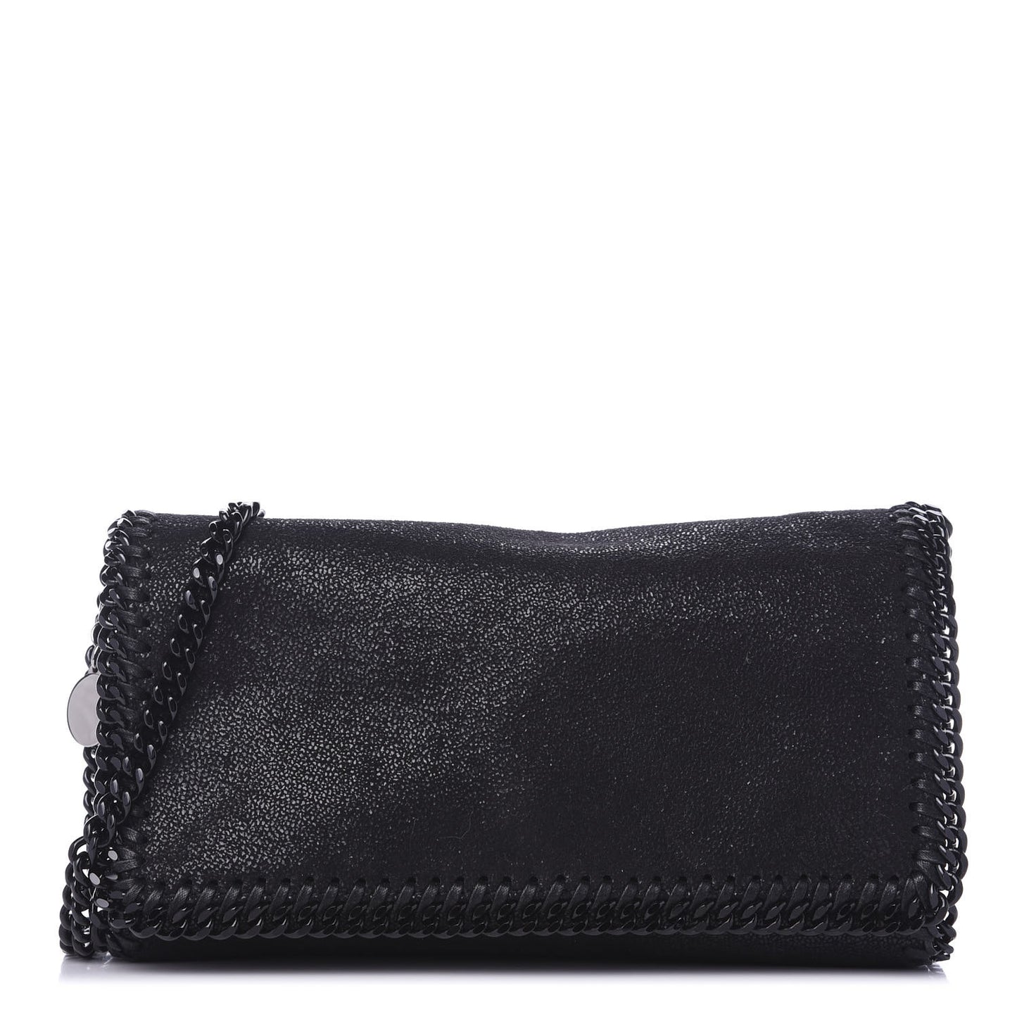 Shaggy Deer Falabella Crossbody Clutch Black