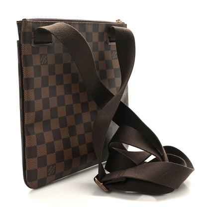 Louis Vuitton Damier Ebene Brooklyn Flat Pochette 3 of 8