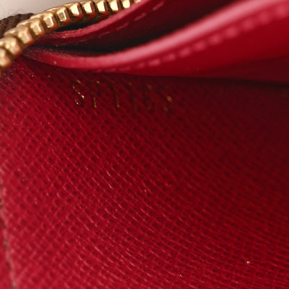Louis Vuitton Monogram Clemence Wallet Fuchsia 8 of 12