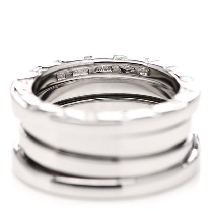Bulgari 18K White Gold B.Zero1 Three-Band Ring 50 5.25 4 of 4