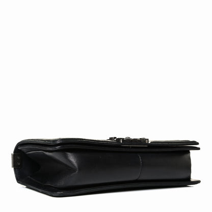 Chanel Lambskin Quilted Medium Boy Flap Black 3 of 8