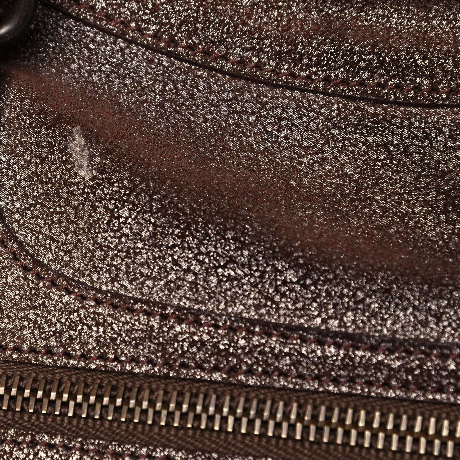 Balenciaga Metallic Craquele Calfskin Classic Hardware City Bronze 14 of 16