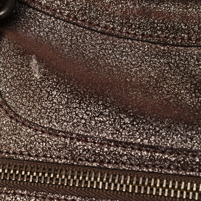 Balenciaga Metallic Craquele Calfskin Classic Hardware City Bronze 14 of 16