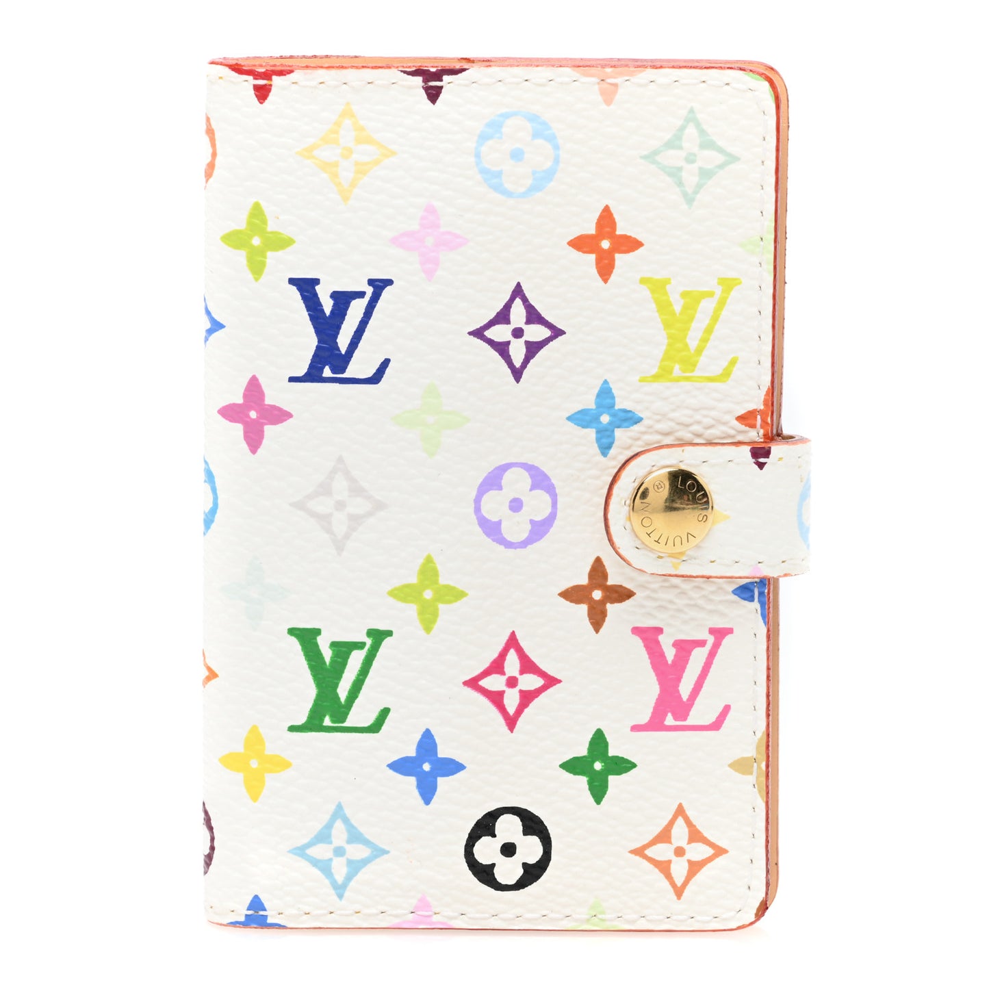 Monogram Multicolor Carnet de Bal Mini Agenda Cover White