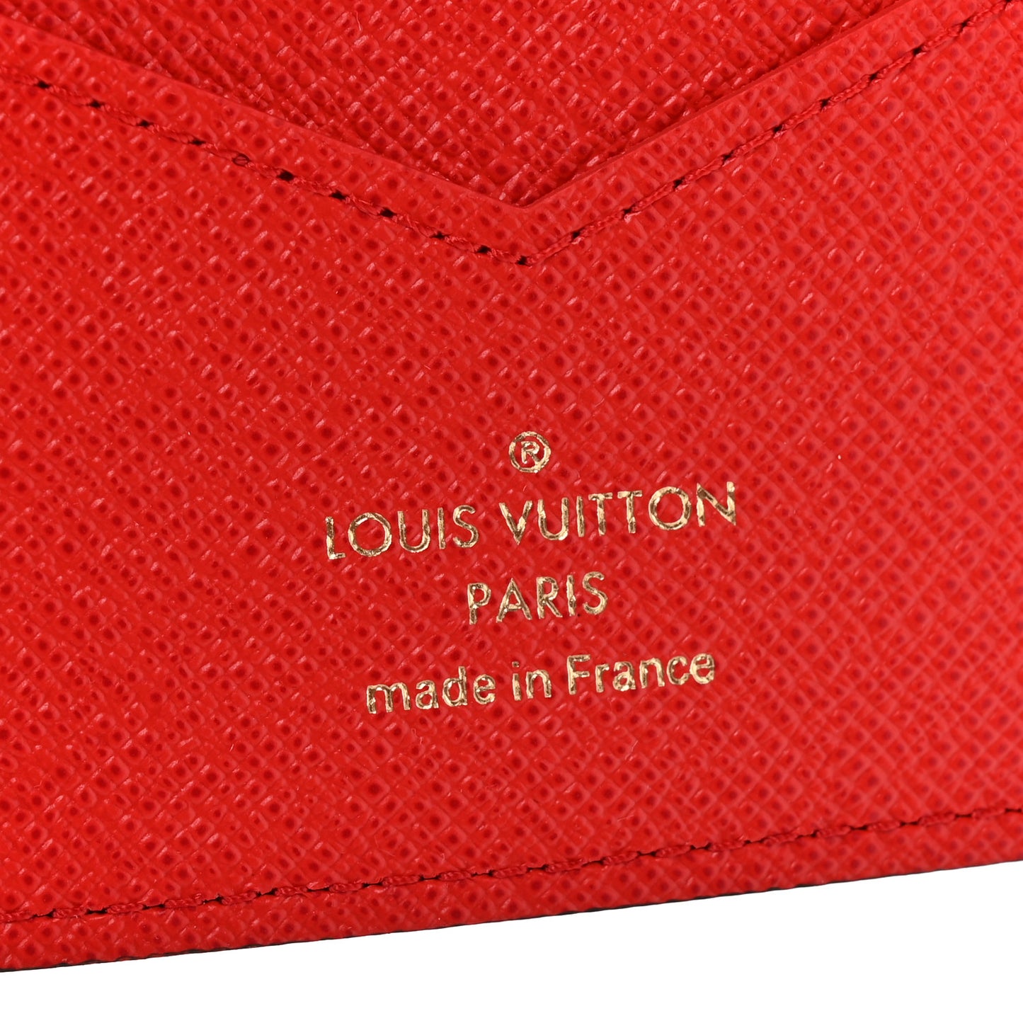 Monogram 2019 Christmas Animation Passport Cover Rouge
