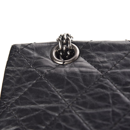 Chanel Aged Calfskin Quilted 2.55 Reissue 227 Flap Black 9 of 15