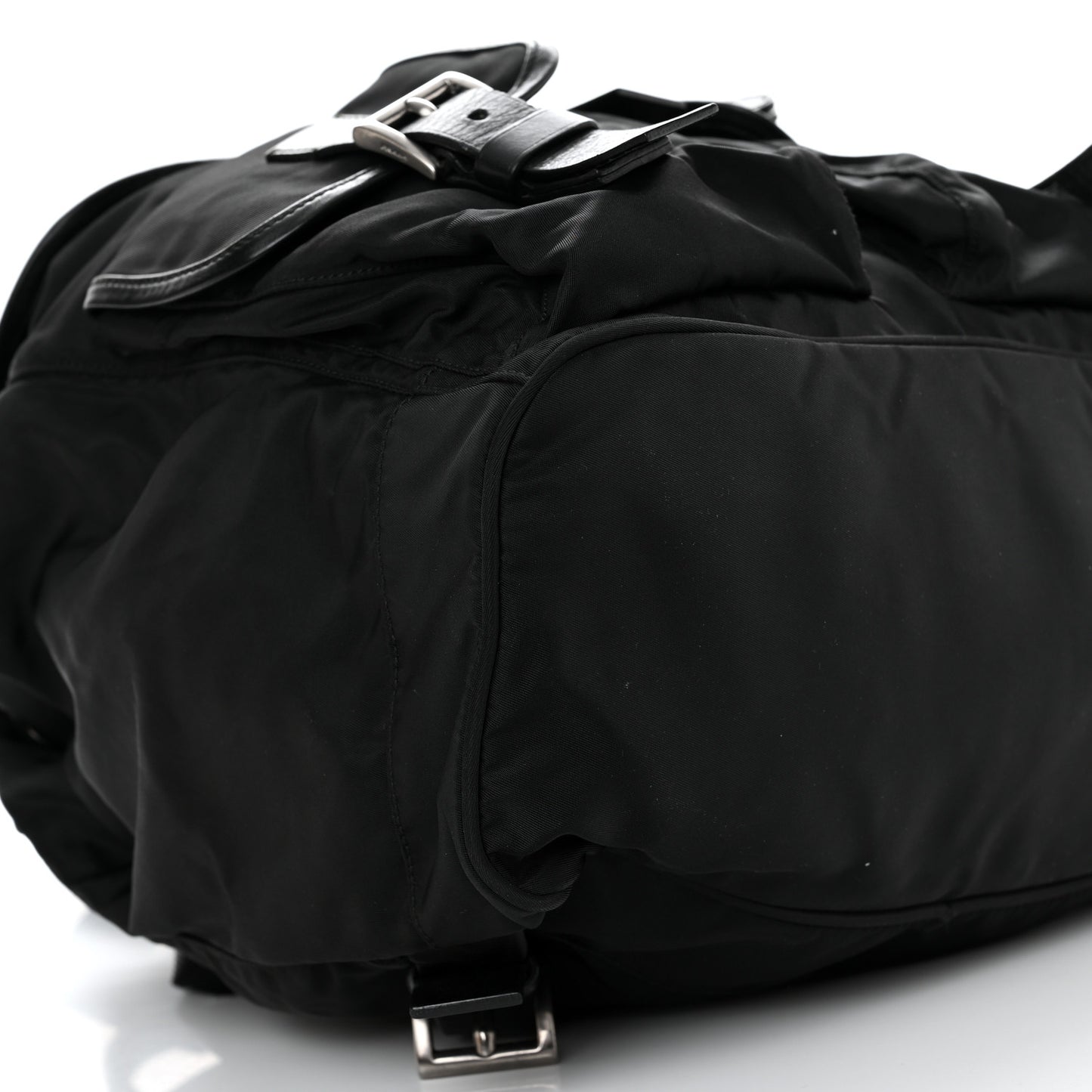 Nylon Vela Large Backpack Black