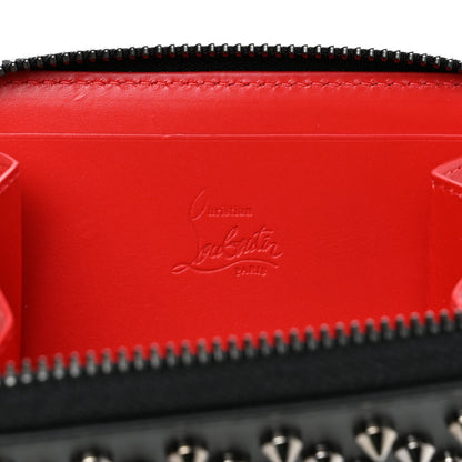 Christian Louboutin Calfksin Spiked Panettone Coin Purse Black 6 of 8