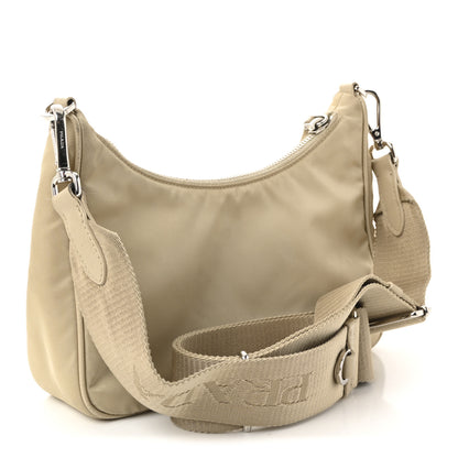 Prada Re-Nylon Saffiano Re-Edition 2005 Shoulder Bag Deserto 3 of 10