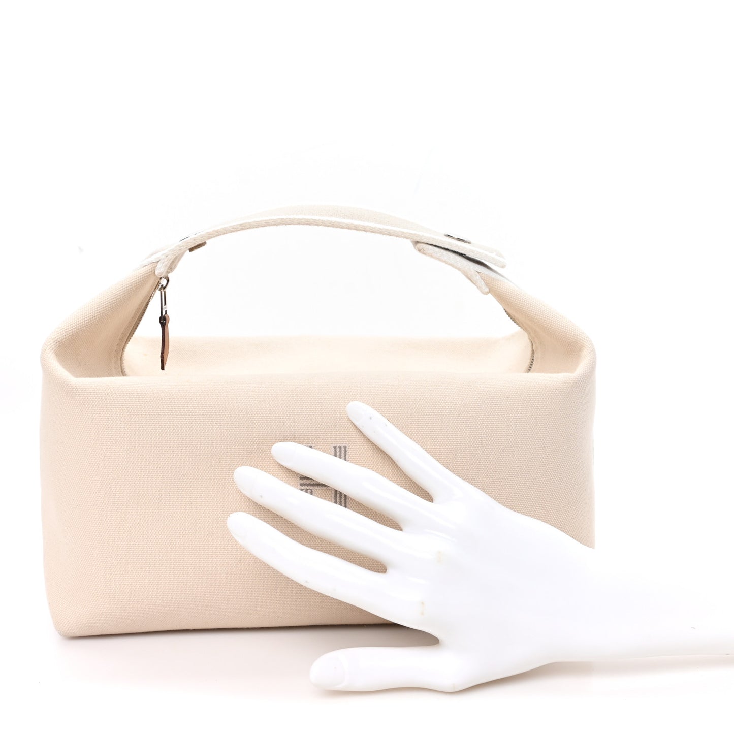 Canvas Large Bride-A-Brac Pouch Natural