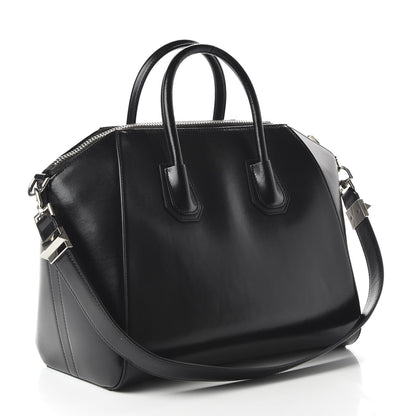Givenchy Shiny Lord Calfskin Medium Antigona Black 3 of 10