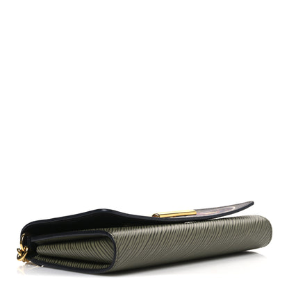 Louis Vuitton Monogram Epi Kabuki Twist Chain Wallet 4 of 9