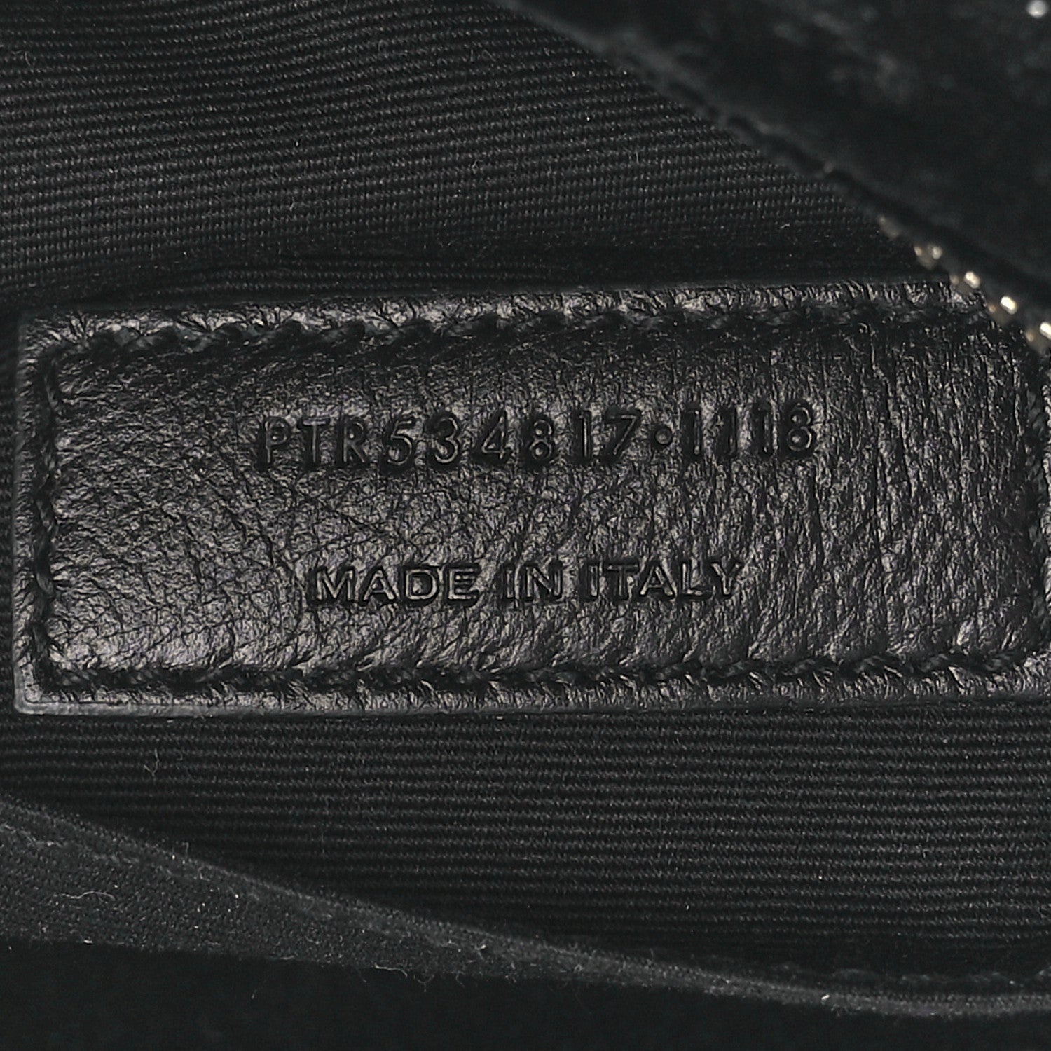 Saint Laurent Velour Matelasse Monogram Lou Belt Bag Black 7 of 12
