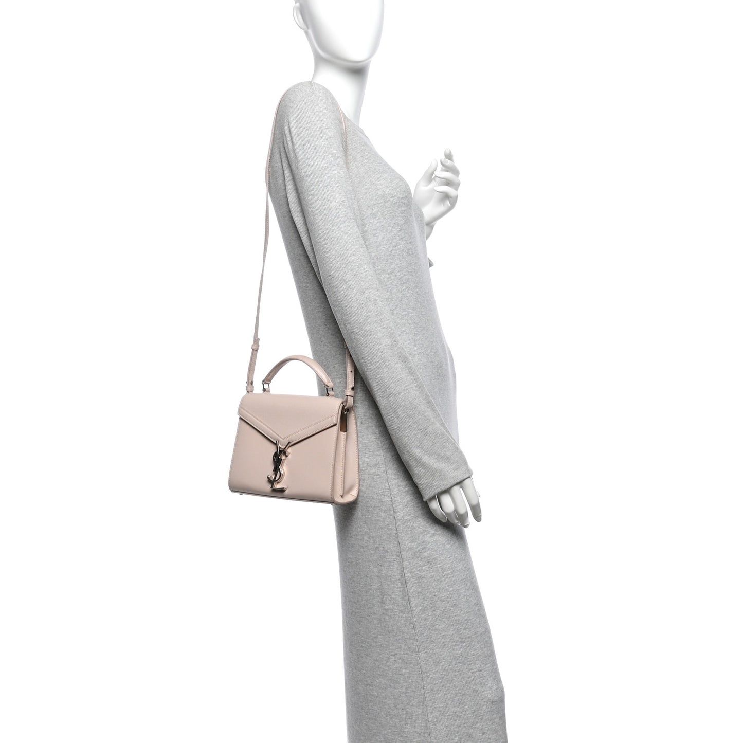 Grain de Poudre Mini Classic Monogram Cassandra Top Handle Marble Pink