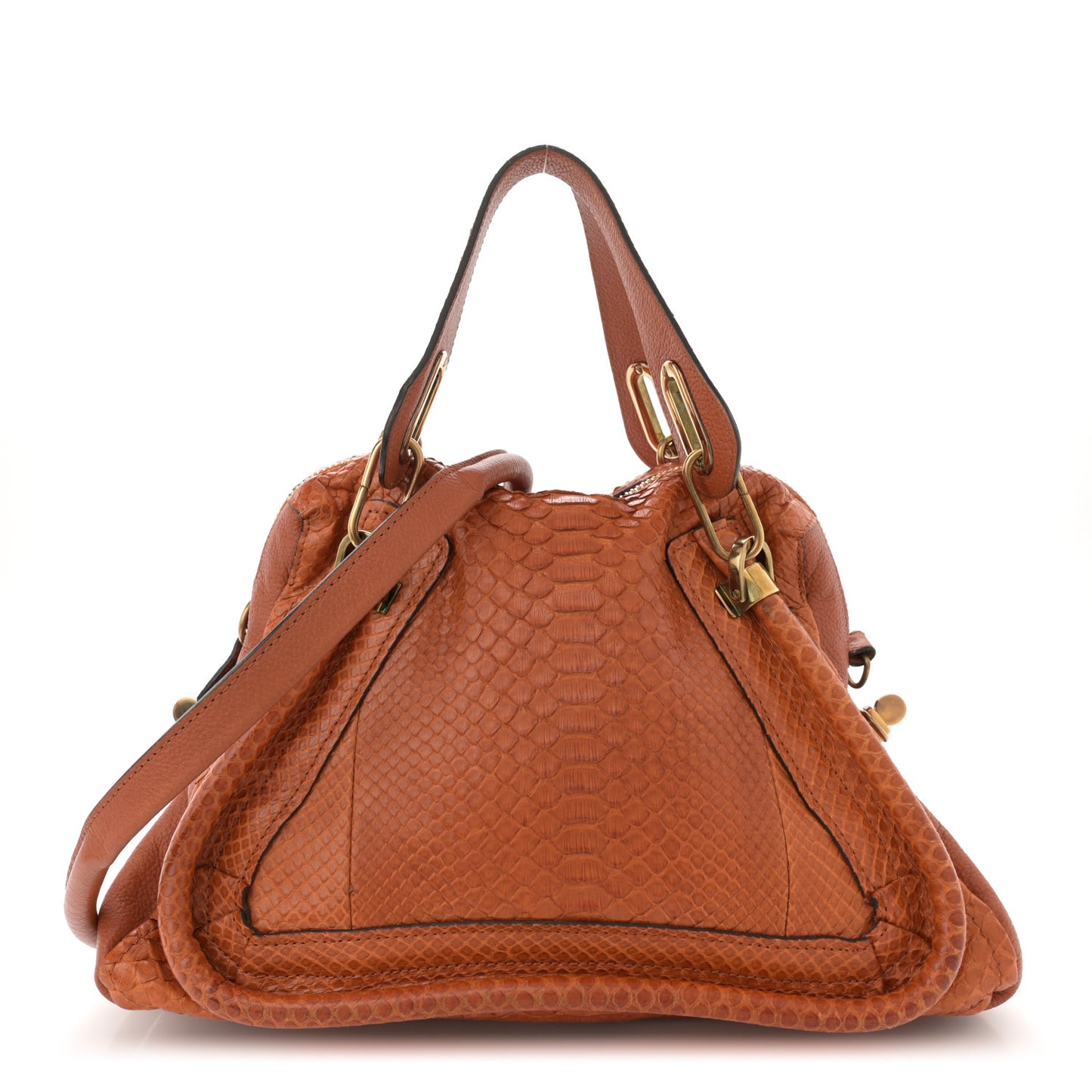 Snakeskin Medium Paraty Brown