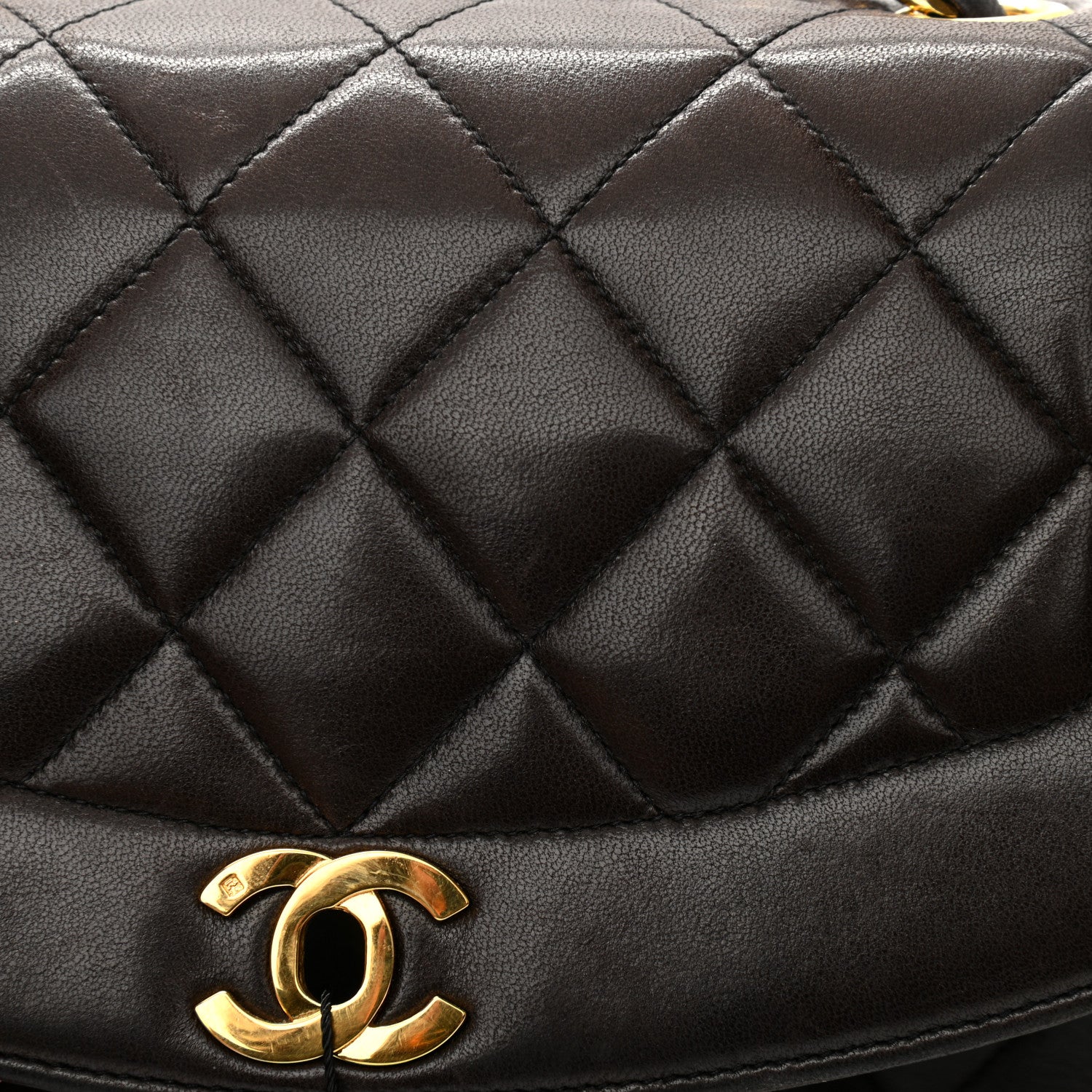 Chanel Lambskin Quilted Small Single Flap Brown 4 of 14