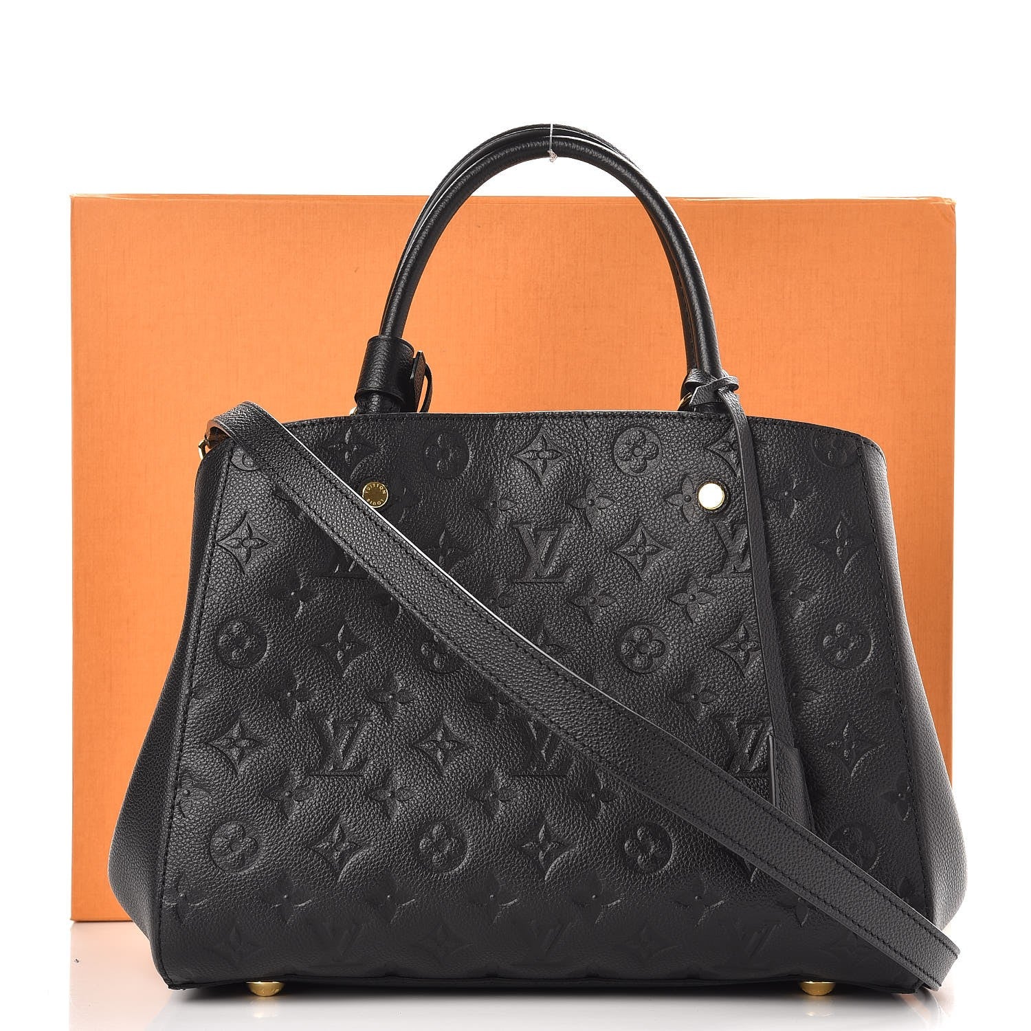 Louis Vuitton Empreinte Montaigne MM Black 8 of 8