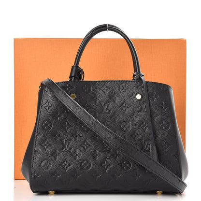 Louis Vuitton Empreinte Montaigne MM Black 8 of 8