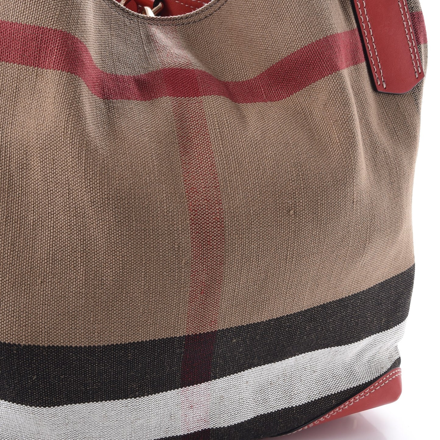 Canvas Mega Check Medium Maidstone Red