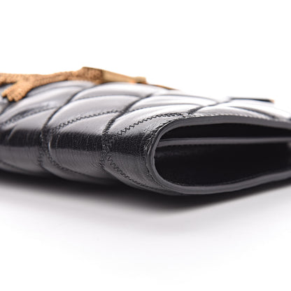 Givenchy Goatskin Quilted Medium Gem Bag Black 9 of 9