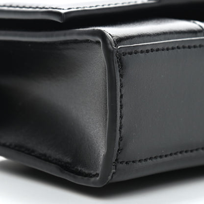 Balenciaga Shiny Box Calfskin Hourglass Chain Bag Black 7 of 8