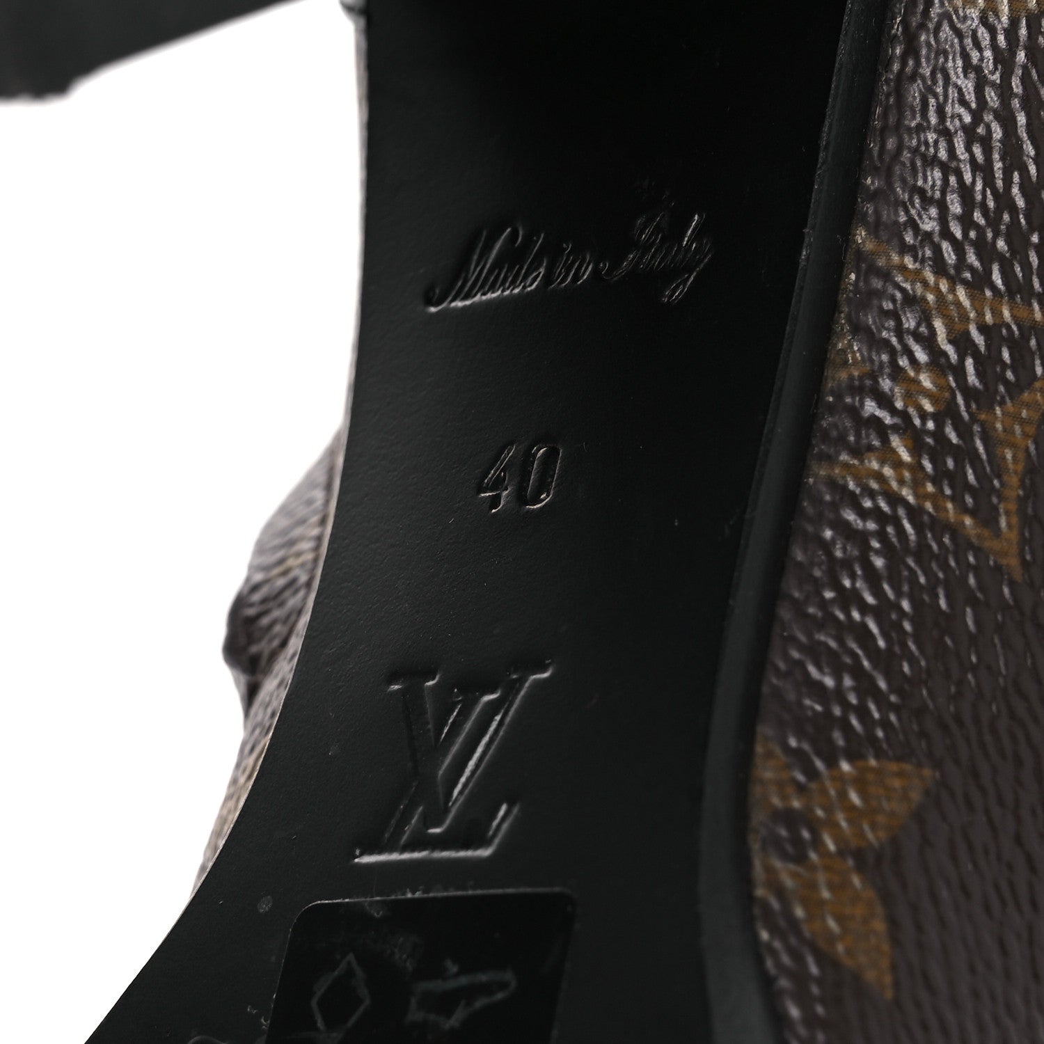 Louis Vuitton Patent Calfskin Monogram Star Trail Ankle Boots 40 Black 8 of 12