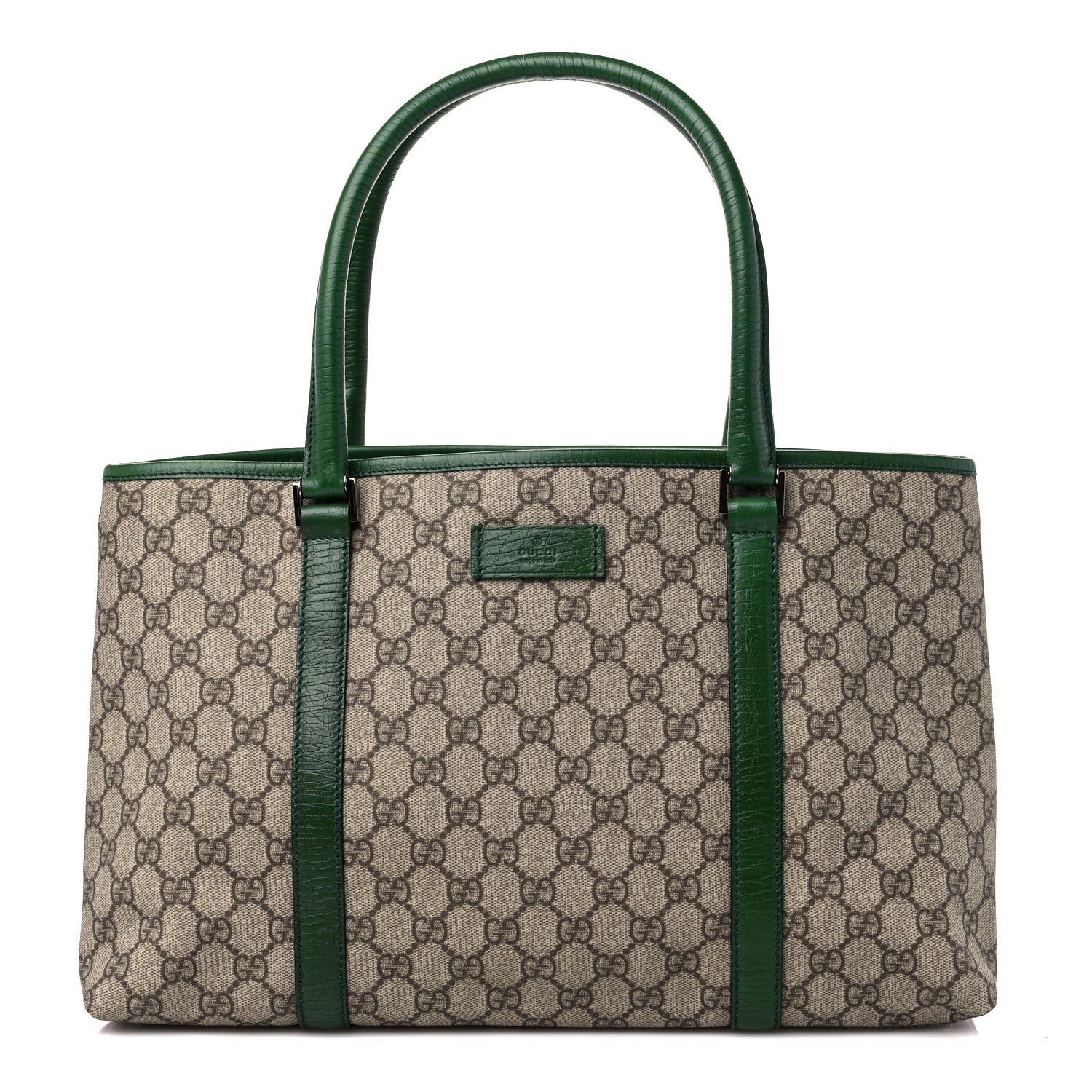 Gucci GG Plus Monogram Medium Joy Tote Green 1 of 12