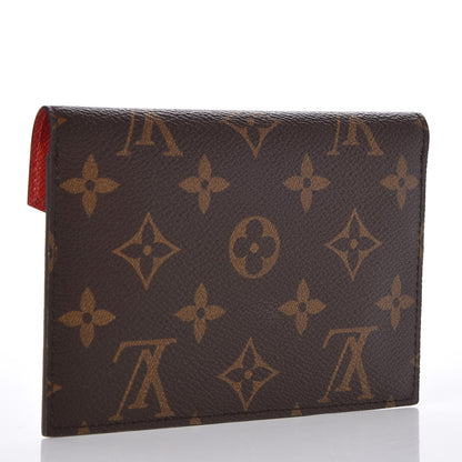 Louis Vuitton Monogram Daily Organizer Envelope Insert Red 3 of 7