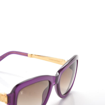 Louis Vuitton Petit Soupcon Sunglasses Z0557W Violet Speckling 5 of 7
