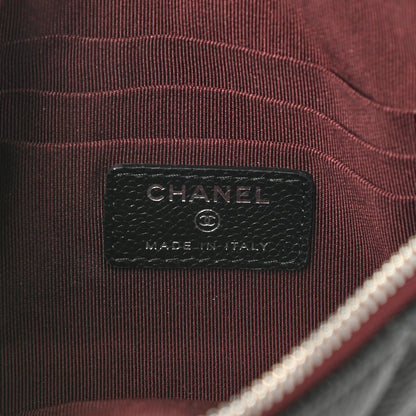 Chanel Caviar Quilted Cosmetic Case Black 5 of 6