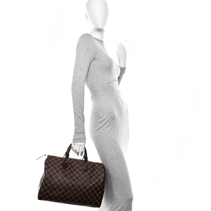 Louis Vuitton Damier Ebene Speedy 35 2 of 12