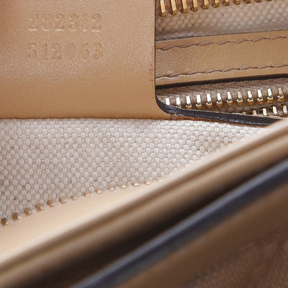 Gucci Diamante Medium Bamboo Buckle Tote Beige 7 of 9