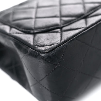 Chanel Lambskin Quilted Mini Square Flap Bag Black 10 of 28