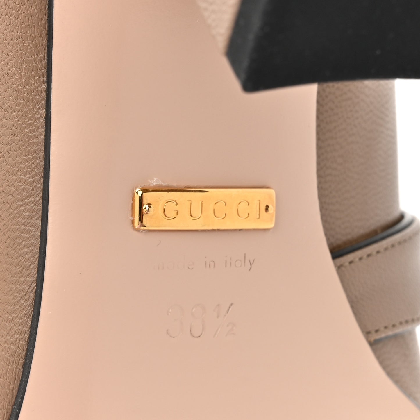 Malaga Kid GG Marmont Fringe 75mm Ankle Boots 38.5 Mud