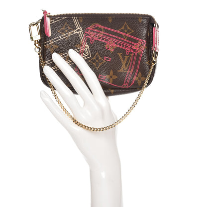 Louis Vuitton Monogram 2014 Christmas Animation Mini Pochette Accessories 2 of 7