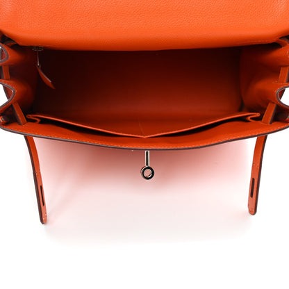 Hermes Evercolor Kelly Retourne 28 Orange 4 of 13